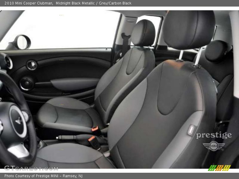 Midnight Black Metallic / Grey/Carbon Black 2010 Mini Cooper Clubman