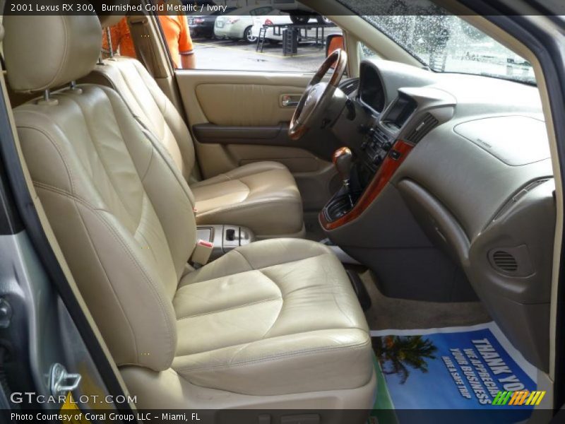 Burnished Gold Metallic / Ivory 2001 Lexus RX 300
