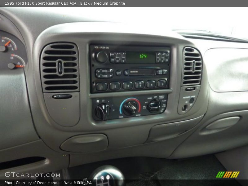 Black / Medium Graphite 1999 Ford F150 Sport Regular Cab 4x4