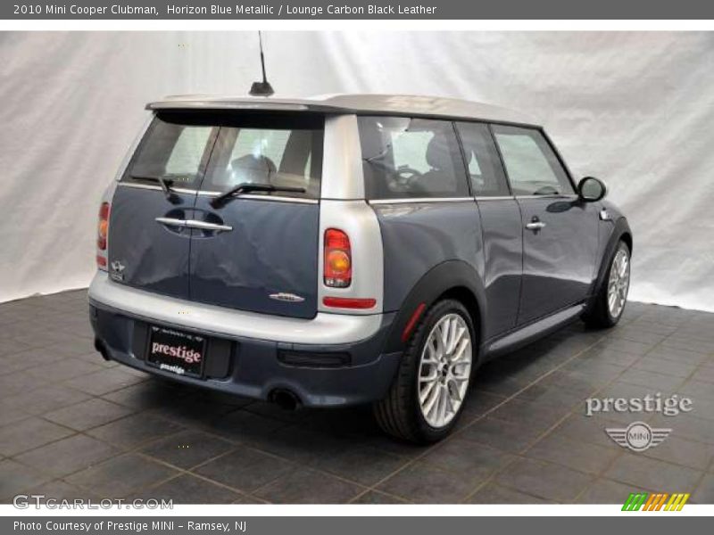 Horizon Blue Metallic / Lounge Carbon Black Leather 2010 Mini Cooper Clubman