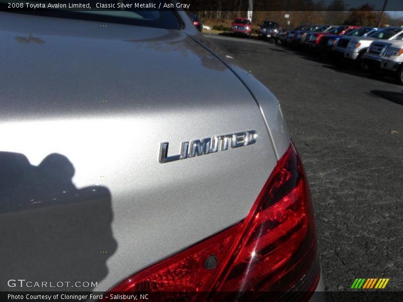 Classic Silver Metallic / Ash Gray 2008 Toyota Avalon Limited