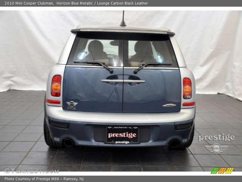 Horizon Blue Metallic / Lounge Carbon Black Leather 2010 Mini Cooper Clubman