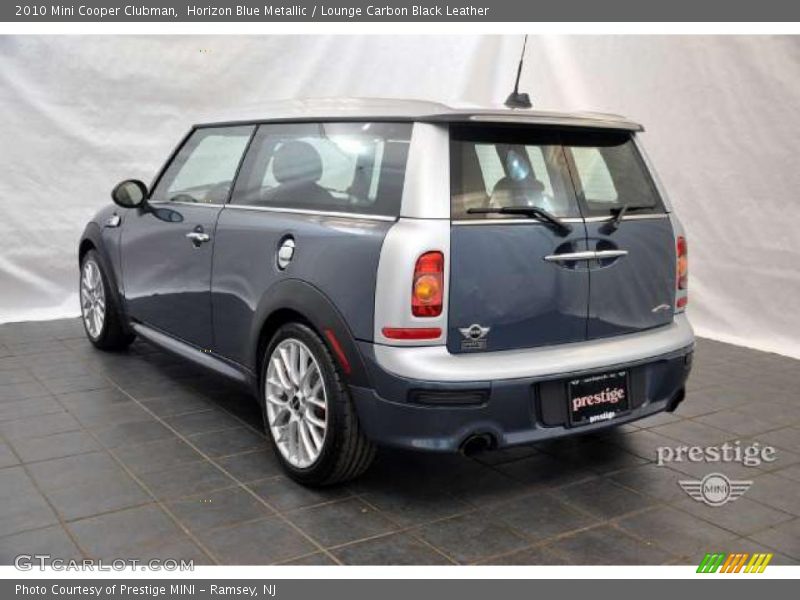 Horizon Blue Metallic / Lounge Carbon Black Leather 2010 Mini Cooper Clubman