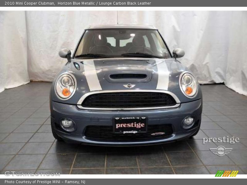 Horizon Blue Metallic / Lounge Carbon Black Leather 2010 Mini Cooper Clubman