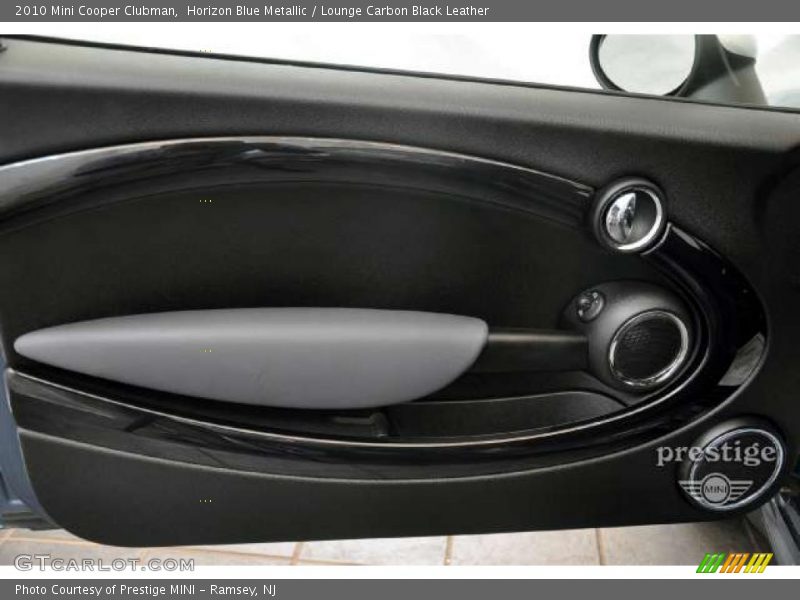 Horizon Blue Metallic / Lounge Carbon Black Leather 2010 Mini Cooper Clubman