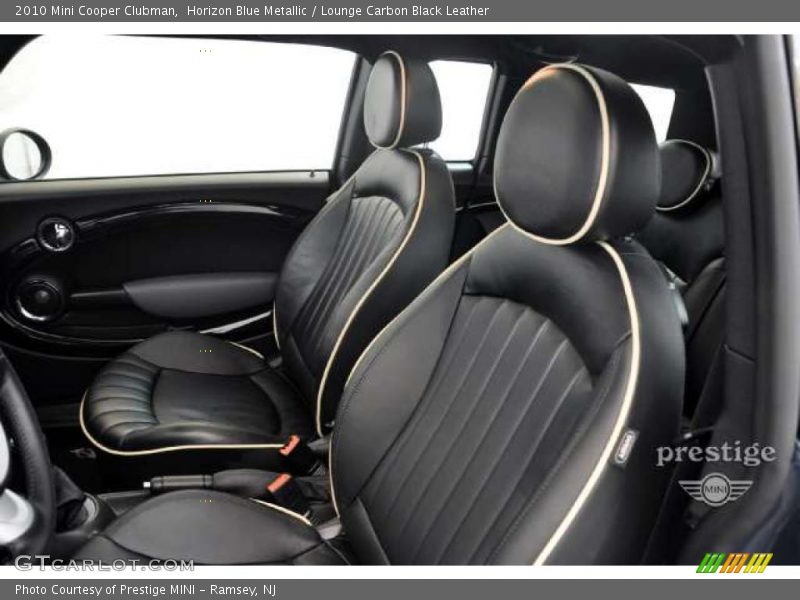 Horizon Blue Metallic / Lounge Carbon Black Leather 2010 Mini Cooper Clubman