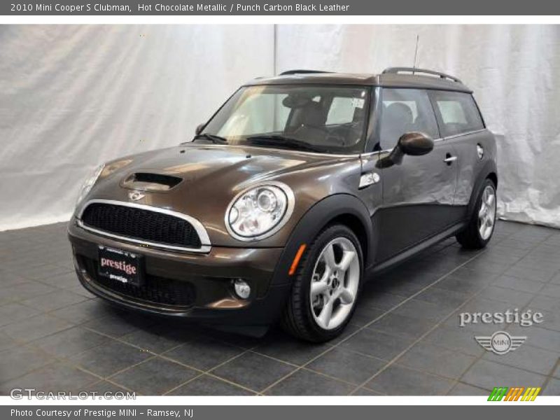 Hot Chocolate Metallic / Punch Carbon Black Leather 2010 Mini Cooper S Clubman