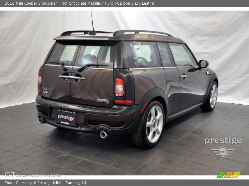 Hot Chocolate Metallic / Punch Carbon Black Leather 2010 Mini Cooper S Clubman