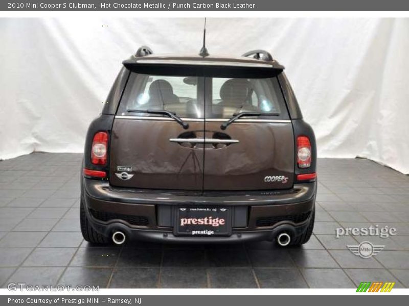 Hot Chocolate Metallic / Punch Carbon Black Leather 2010 Mini Cooper S Clubman