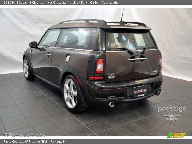 Hot Chocolate Metallic / Punch Carbon Black Leather 2010 Mini Cooper S Clubman
