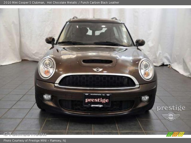 Hot Chocolate Metallic / Punch Carbon Black Leather 2010 Mini Cooper S Clubman