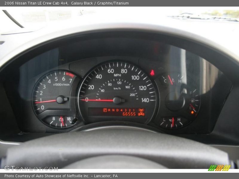  2006 Titan LE Crew Cab 4x4 LE Crew Cab 4x4 Gauges