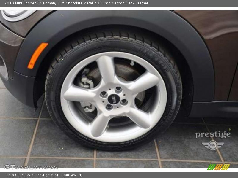 Hot Chocolate Metallic / Punch Carbon Black Leather 2010 Mini Cooper S Clubman
