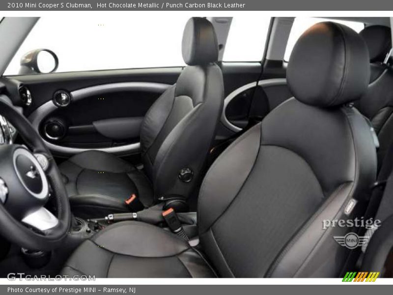 Hot Chocolate Metallic / Punch Carbon Black Leather 2010 Mini Cooper S Clubman