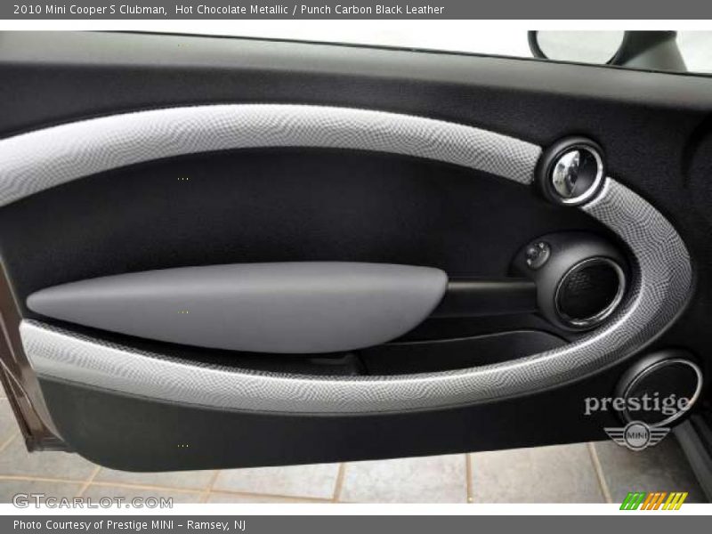 Hot Chocolate Metallic / Punch Carbon Black Leather 2010 Mini Cooper S Clubman
