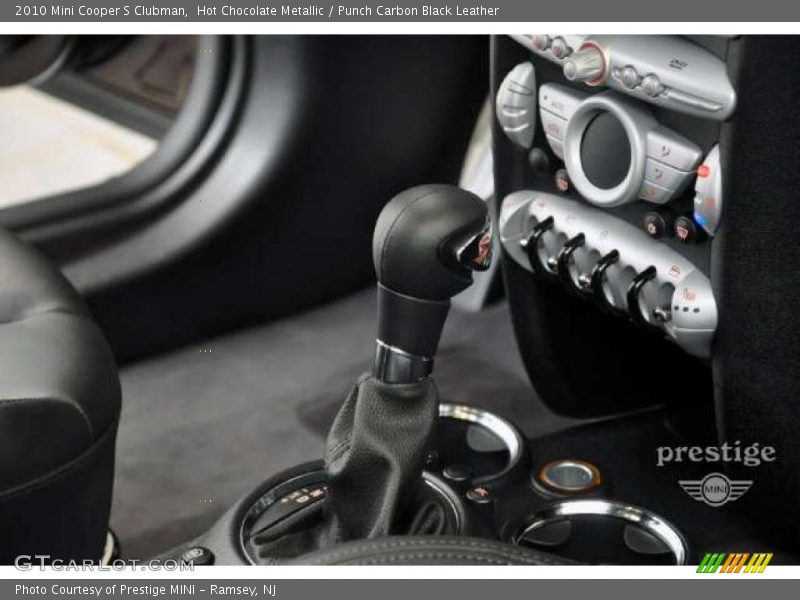 Hot Chocolate Metallic / Punch Carbon Black Leather 2010 Mini Cooper S Clubman