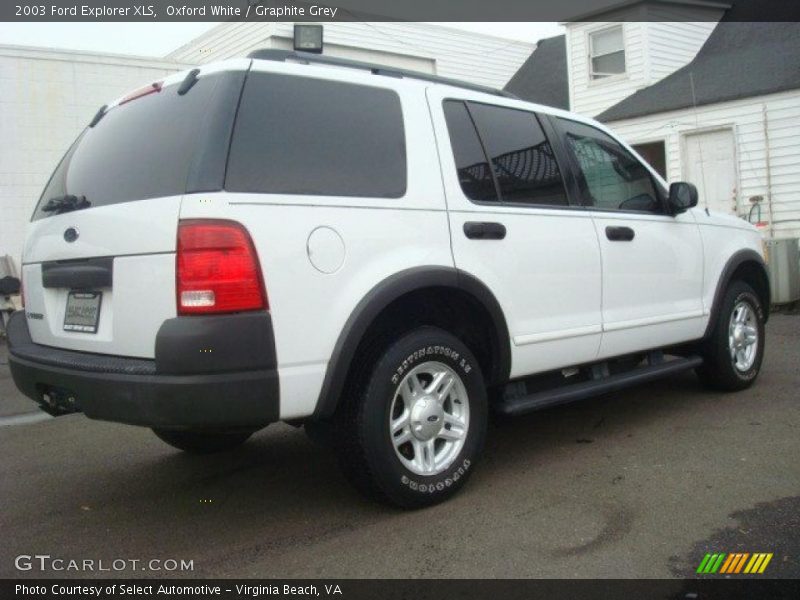 Oxford White / Graphite Grey 2003 Ford Explorer XLS