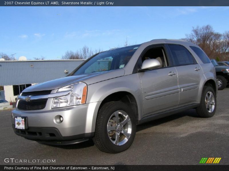 Silverstone Metallic / Light Gray 2007 Chevrolet Equinox LT AWD