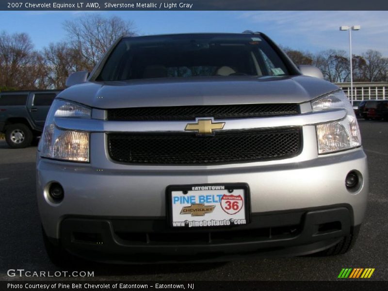 Silverstone Metallic / Light Gray 2007 Chevrolet Equinox LT AWD