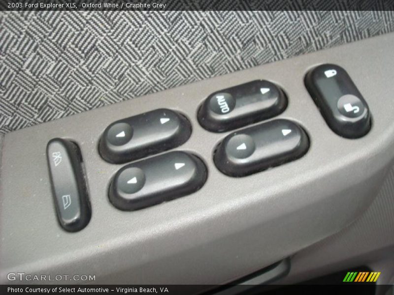 Oxford White / Graphite Grey 2003 Ford Explorer XLS