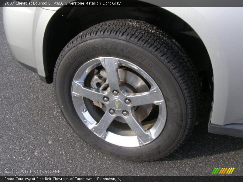 Silverstone Metallic / Light Gray 2007 Chevrolet Equinox LT AWD