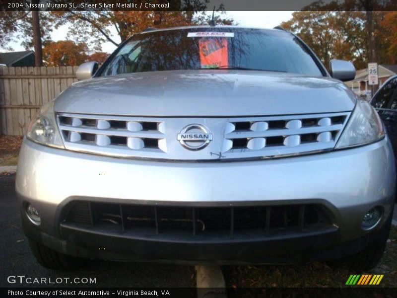 Sheer Silver Metallic / Charcoal 2004 Nissan Murano SL