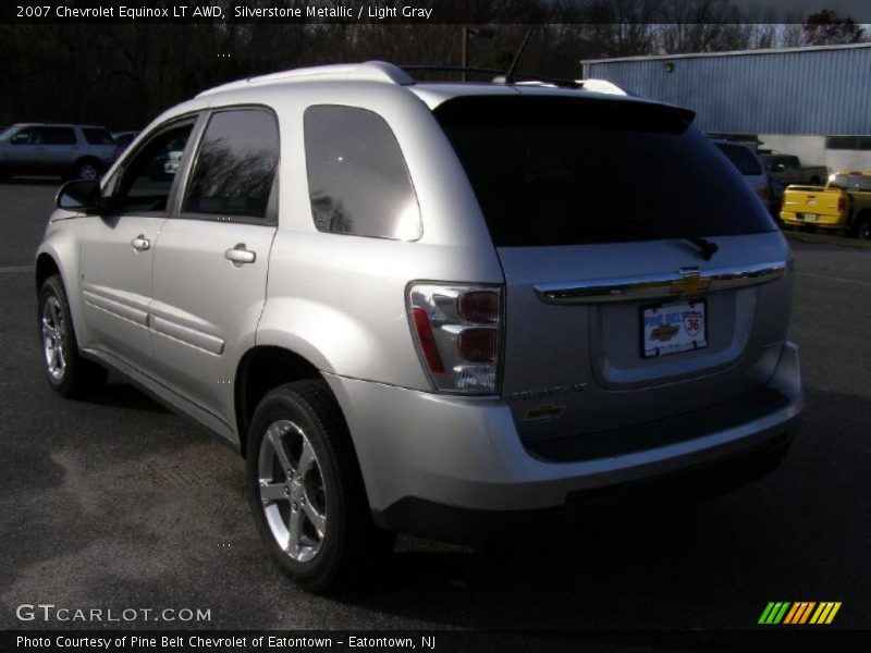 Silverstone Metallic / Light Gray 2007 Chevrolet Equinox LT AWD