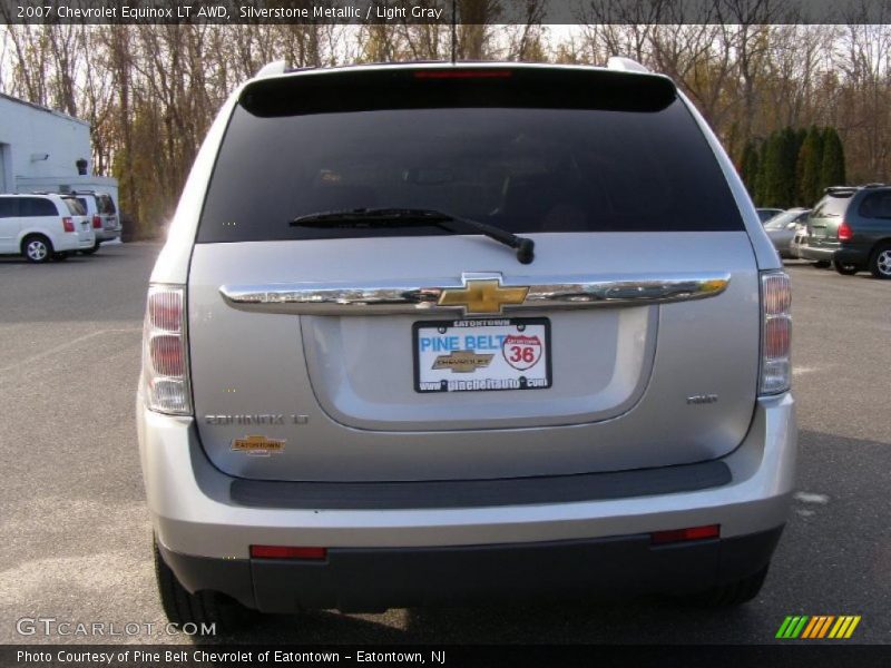 Silverstone Metallic / Light Gray 2007 Chevrolet Equinox LT AWD