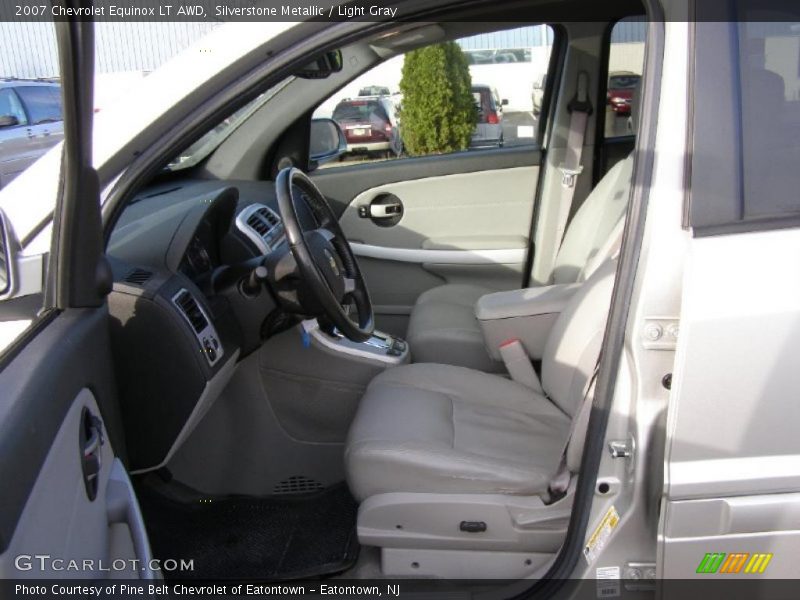 Silverstone Metallic / Light Gray 2007 Chevrolet Equinox LT AWD