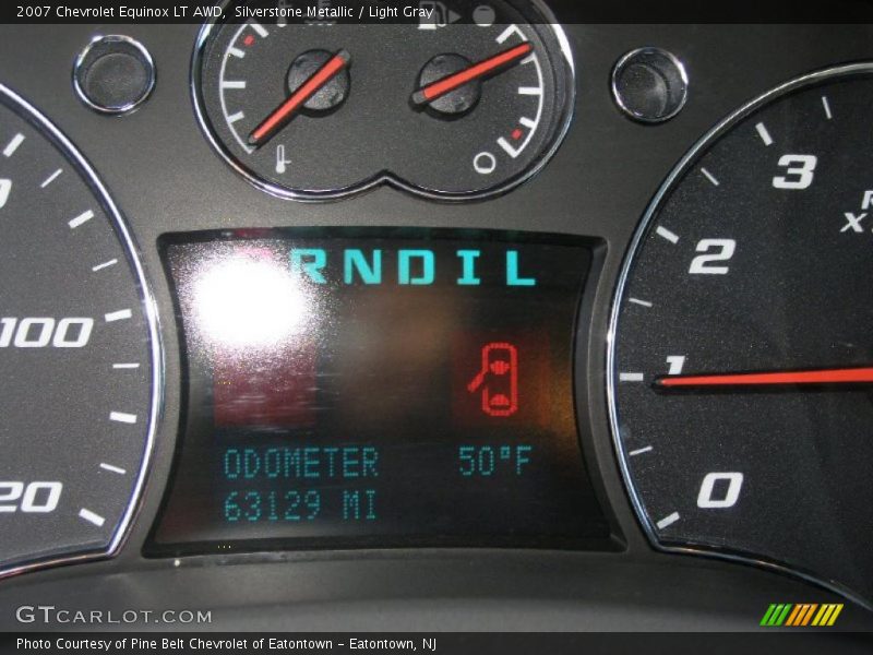 Silverstone Metallic / Light Gray 2007 Chevrolet Equinox LT AWD