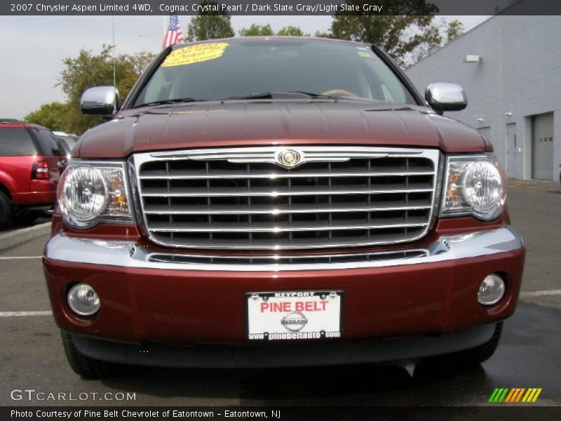 Cognac Crystal Pearl / Dark Slate Gray/Light Slate Gray 2007 Chrysler Aspen Limited 4WD