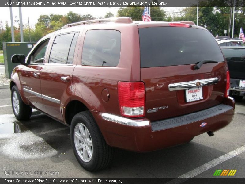 Cognac Crystal Pearl / Dark Slate Gray/Light Slate Gray 2007 Chrysler Aspen Limited 4WD