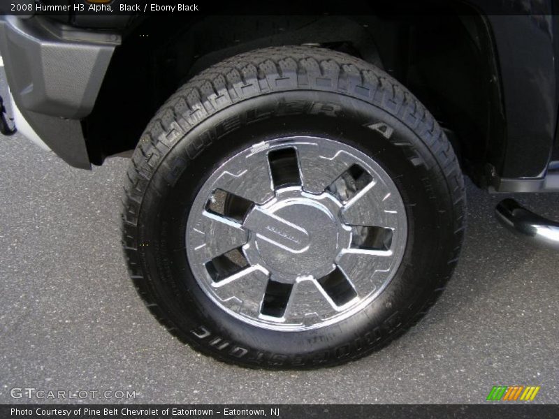 Black / Ebony Black 2008 Hummer H3 Alpha