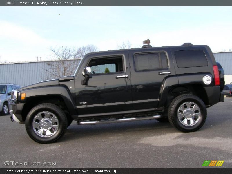 Black / Ebony Black 2008 Hummer H3 Alpha
