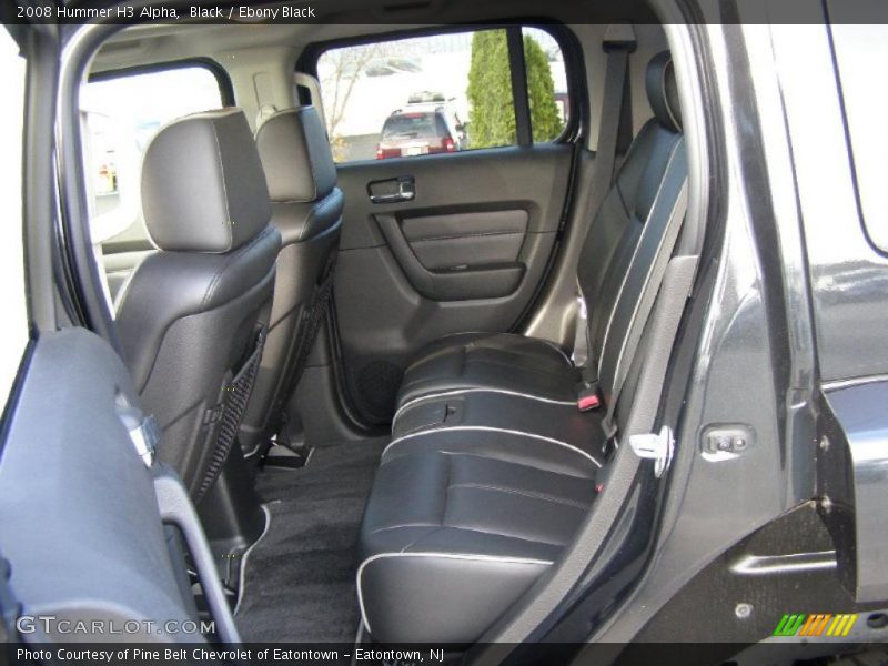 Black / Ebony Black 2008 Hummer H3 Alpha