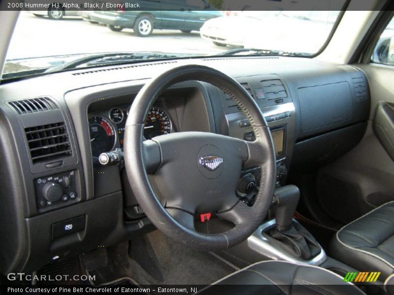 Black / Ebony Black 2008 Hummer H3 Alpha