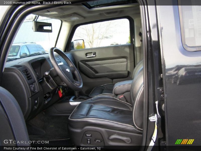 Black / Ebony Black 2008 Hummer H3 Alpha