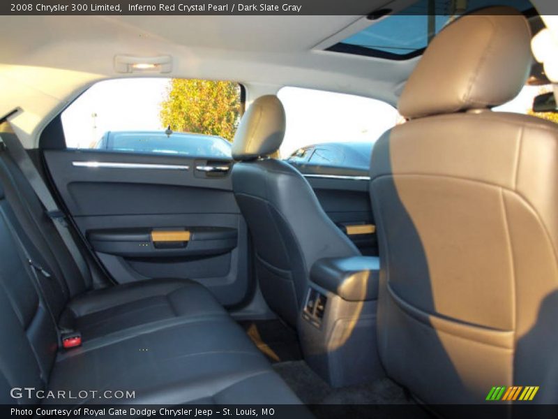 Inferno Red Crystal Pearl / Dark Slate Gray 2008 Chrysler 300 Limited