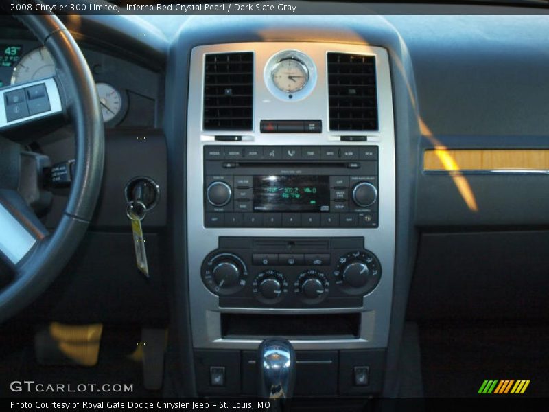 Inferno Red Crystal Pearl / Dark Slate Gray 2008 Chrysler 300 Limited