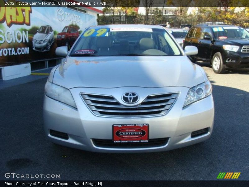 Classic Silver Metallic / Ash 2009 Toyota Camry Hybrid