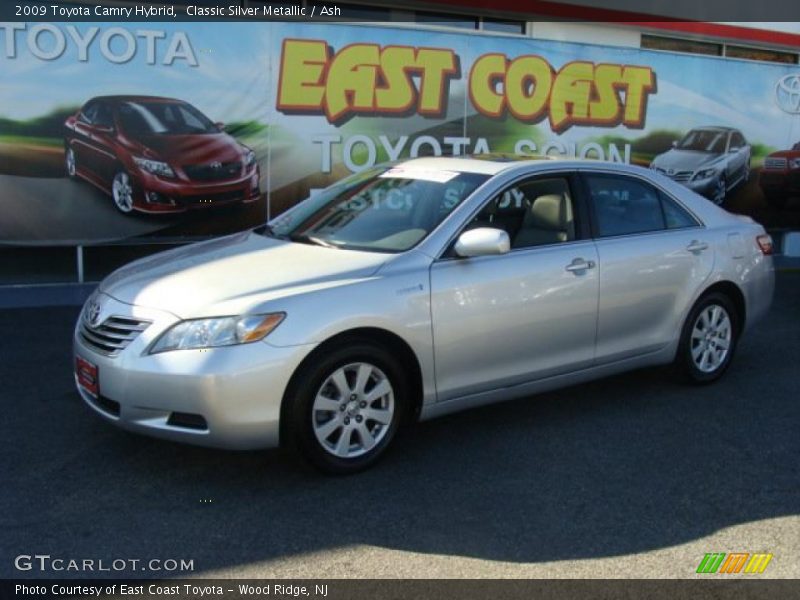 Classic Silver Metallic / Ash 2009 Toyota Camry Hybrid