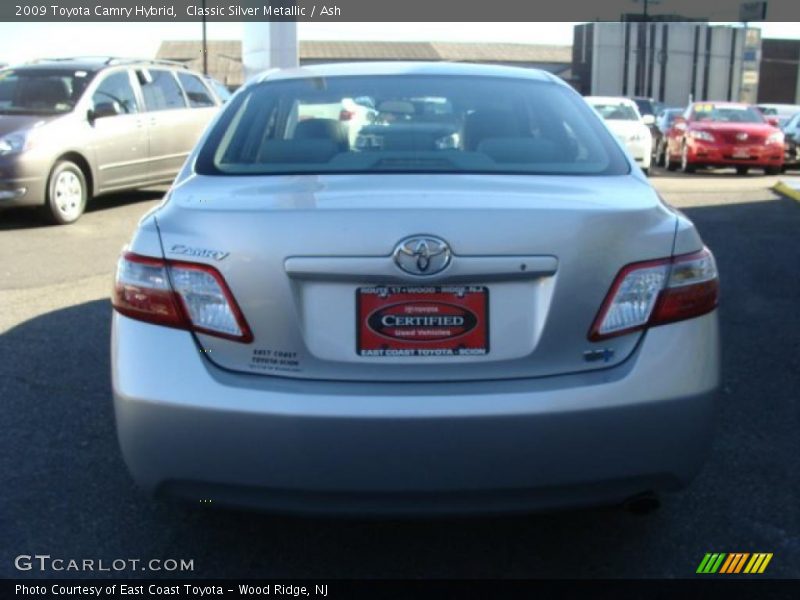 Classic Silver Metallic / Ash 2009 Toyota Camry Hybrid