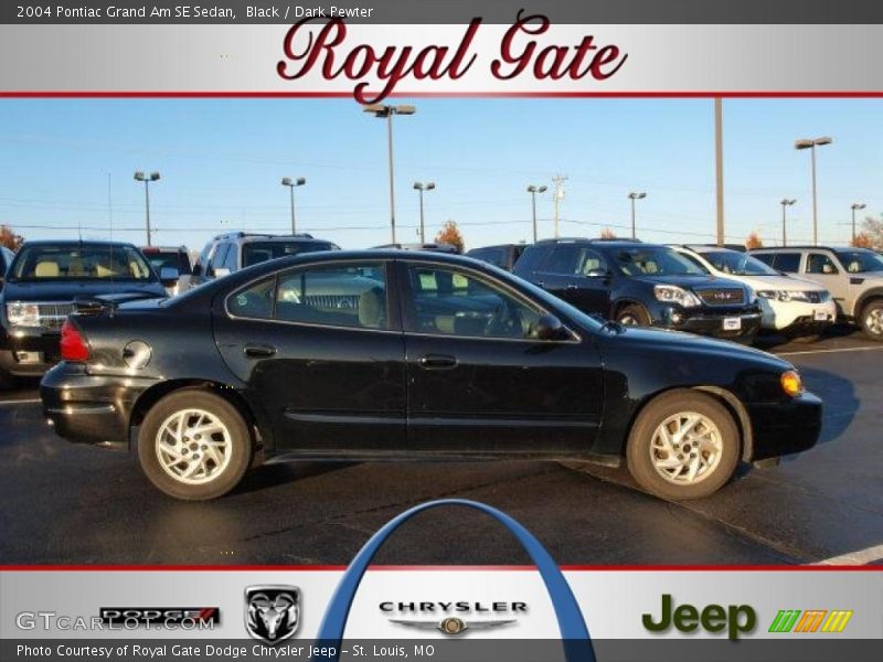 Black / Dark Pewter 2004 Pontiac Grand Am SE Sedan
