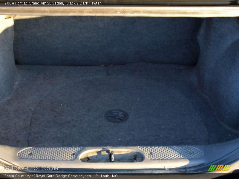 Black / Dark Pewter 2004 Pontiac Grand Am SE Sedan