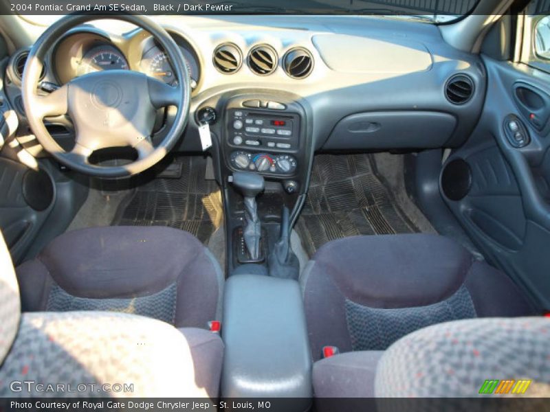 Black / Dark Pewter 2004 Pontiac Grand Am SE Sedan