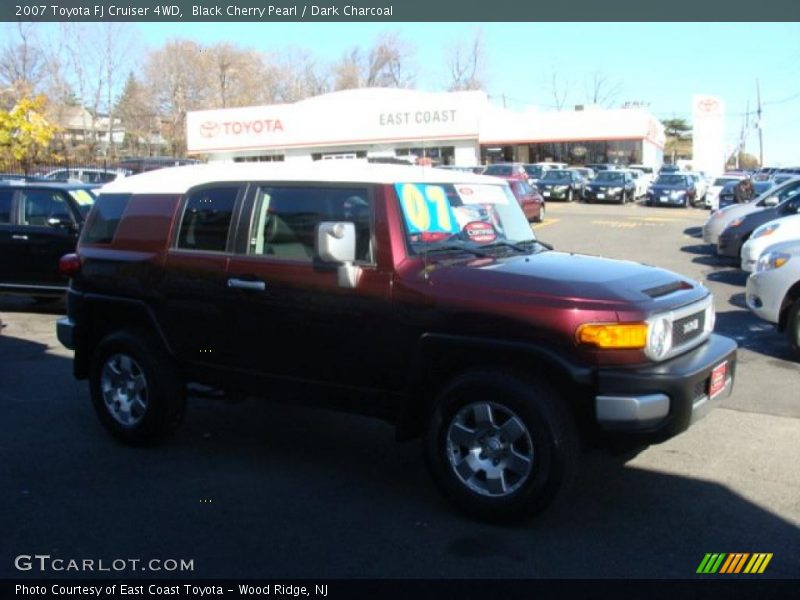 Black Cherry Pearl / Dark Charcoal 2007 Toyota FJ Cruiser 4WD