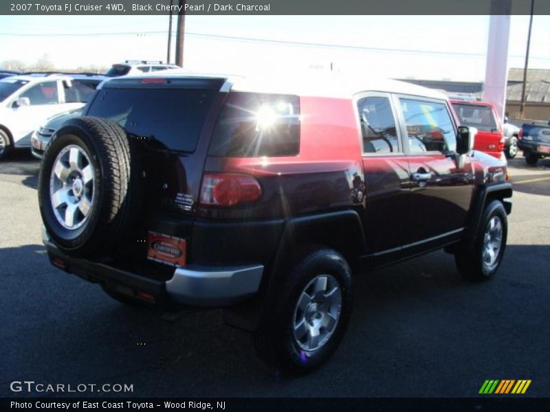 Black Cherry Pearl / Dark Charcoal 2007 Toyota FJ Cruiser 4WD