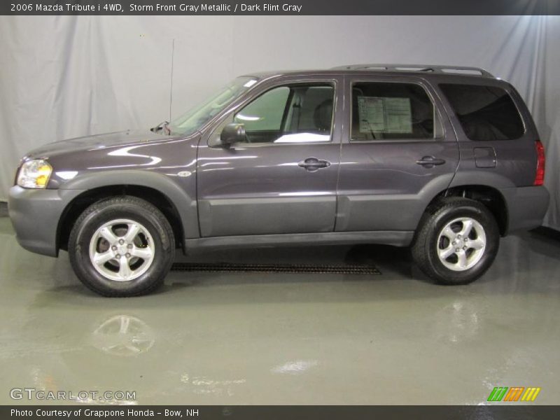Storm Front Gray Metallic / Dark Flint Gray 2006 Mazda Tribute i 4WD