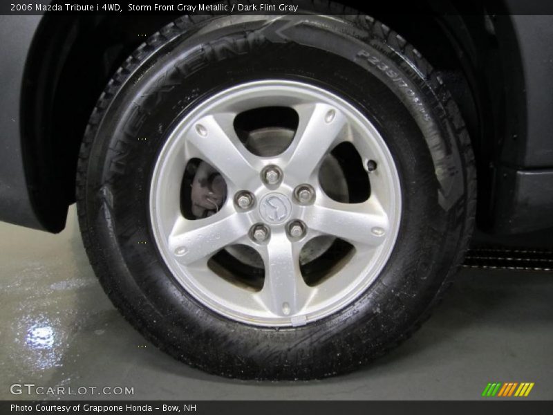 Storm Front Gray Metallic / Dark Flint Gray 2006 Mazda Tribute i 4WD