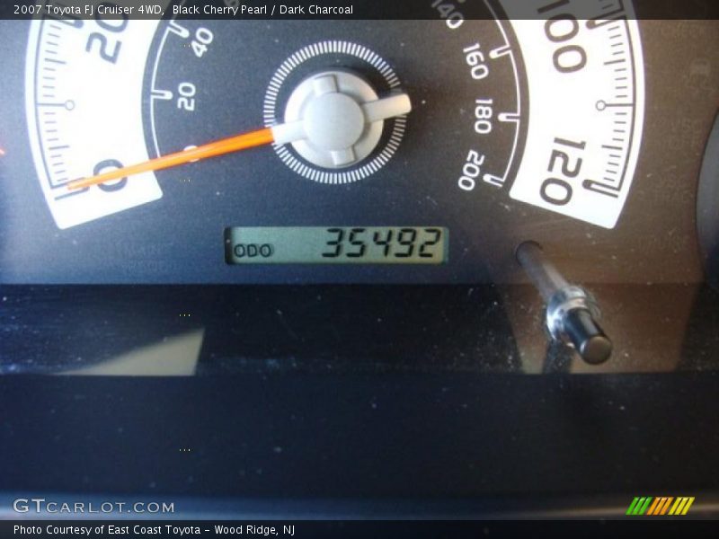 Black Cherry Pearl / Dark Charcoal 2007 Toyota FJ Cruiser 4WD